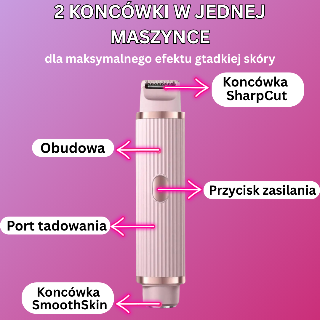 Golarka dla kobiet 2w1
