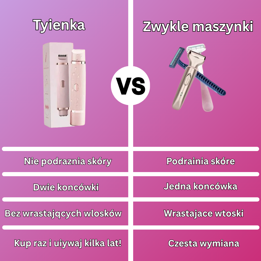 Golarka dla kobiet 2w1