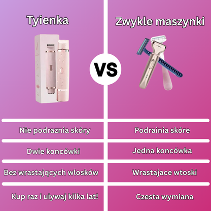 Golarka dla kobiet 2w1