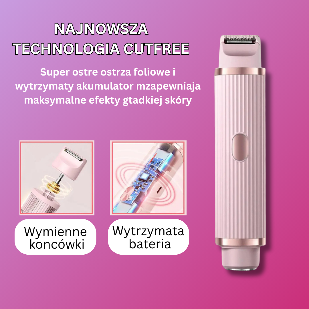 Golarka dla kobiet 2w1